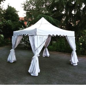 CLK 3x3 Garden Bungalov Cabana Bahçe Çadırı Katlanır Gazebo Tente 04
