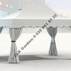 CLK 3x4 Garden Bungalov Cabana Bahçe Çadırı Katlanır Gazebo Tente 13