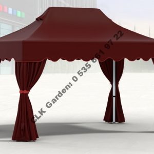 CLK 3x4 Garden Bungalov Cabana Bahçe Çadırı Katlanır Gazebo Tente 11