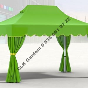 CLK 3x4 Garden Bungalov Cabana Bahçe Çadırı Katlanır Gazebo Tente 12