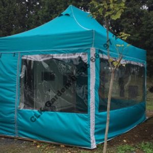CLK 3x4,5 Alüminyum Gazebo Katlanır Kamp Karavan Çadırı İmalatı Satışı 5