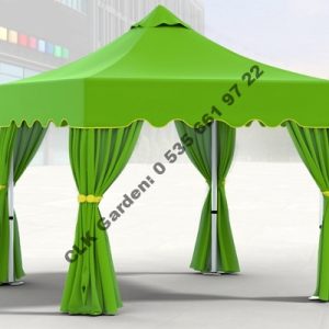 CLK 4x4 Garden Bungalov Cabana Bahçe Çadırı Katlanır Gazebo Tente 1