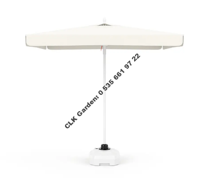 CLK 2x2 Mega Mini Şemsiye 50 lt Bidonlu Bahçe Cafe Otel Plaj Havuz Şemsiyeleri - Image 7