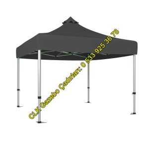 CLK 3x3 Katlanabilir Tente Gazebo Çadır Portatif Makaslı Çardak