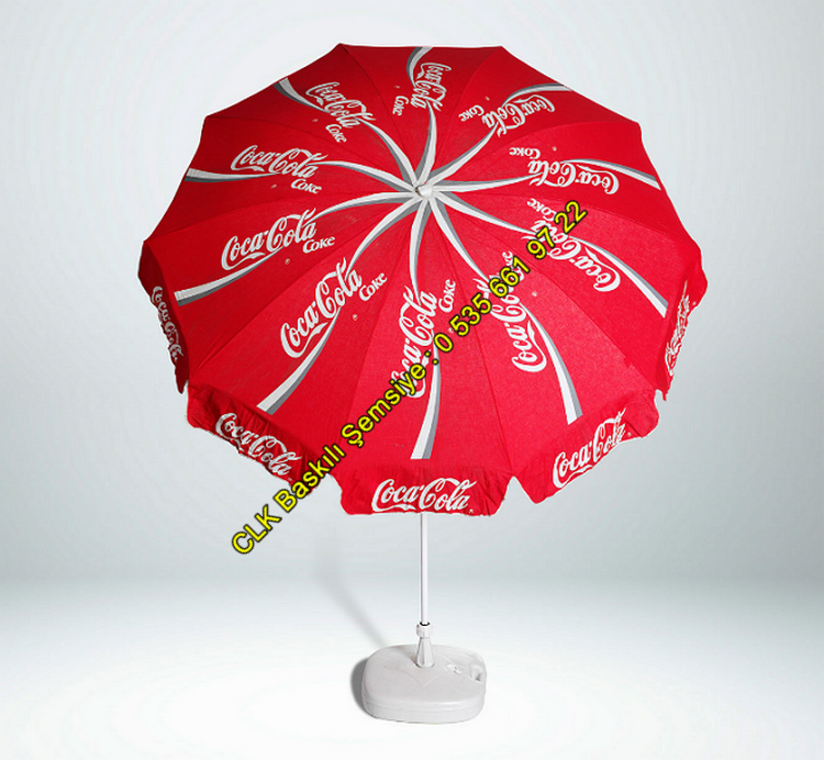 CLK Şemsiye Logo Marka Baskılı Promosyon Tanıtım Şemsiye İmalatı ve Satışı - Image 2