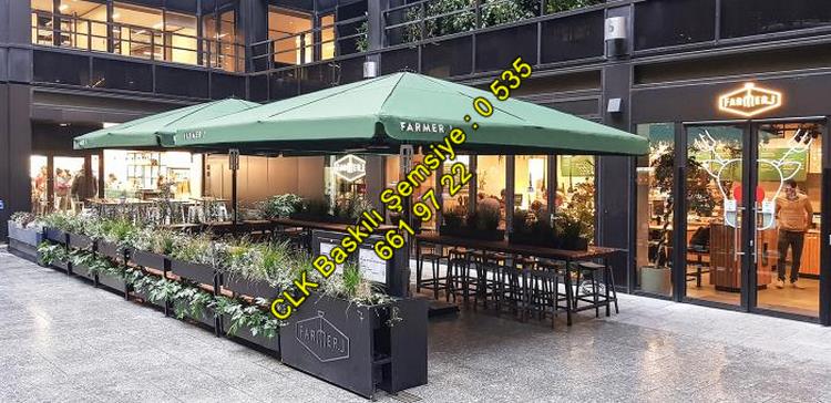 CLK Şemsiye Logo Marka Baskılı Promosyon Tanıtım Şemsiye İmalatı ve Satışı - Image 3