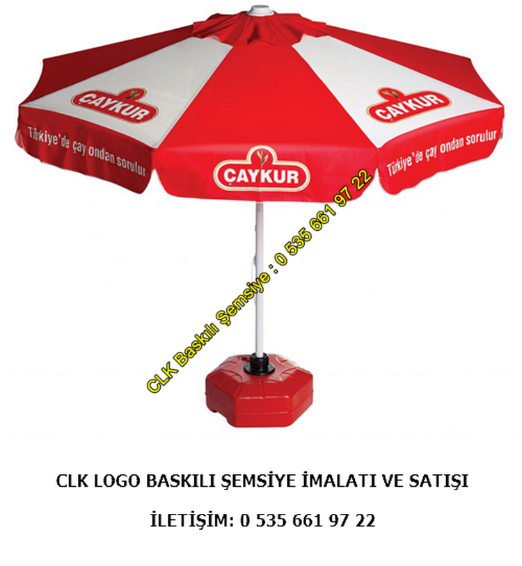CLK Şemsiye Logo Marka Baskılı Promosyon Tanıtım Şemsiye İmalatı ve Satışı - Image 16