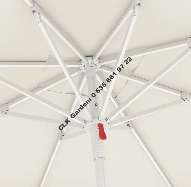 CLK 2x2 Mega Mini Şemsiye 50 lt Bidonlu Bahçe Cafe Otel Plaj Havuz Şemsiyeleri - Image 8