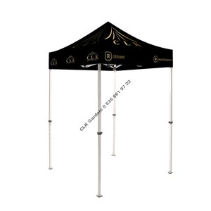 CLK 2x2 Tavan Logo Baskılı Katlanabilir Tente Gazebo Stand Çadır İmalatı Satışı